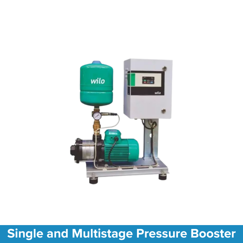 Single and Multistage Pressure Booster Pump